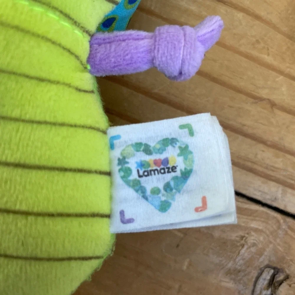 TOMY Lamaze Mix & Match Worm Caterpillar Plush Crinkle Rattle Sensory Toy 18